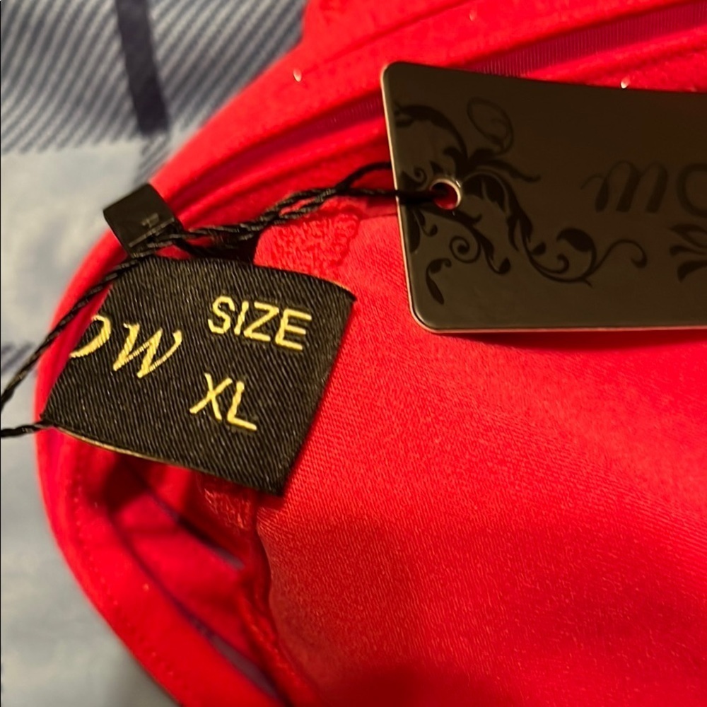 VFshow Red Ruched Bodycon Maxi Dress - Picture 5 of 6